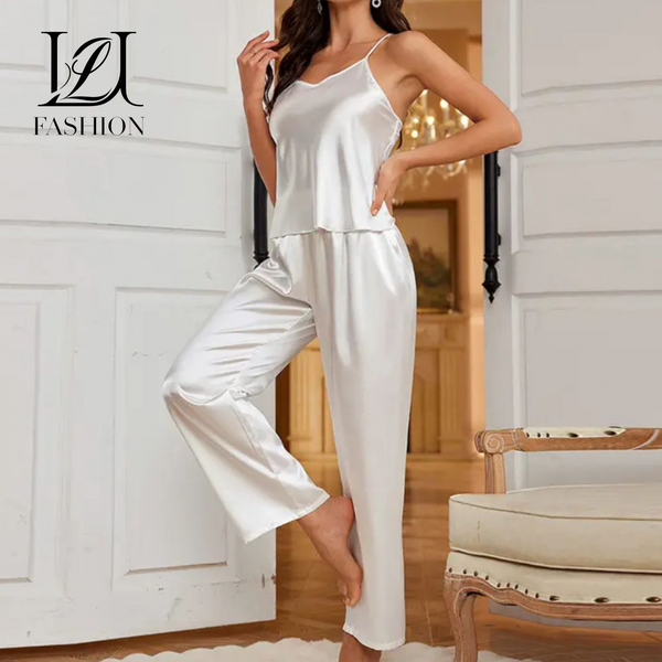 Silky Two-Piece Lounge Set
