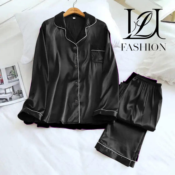 Silken Scarlet Nightwear 2 piece set
