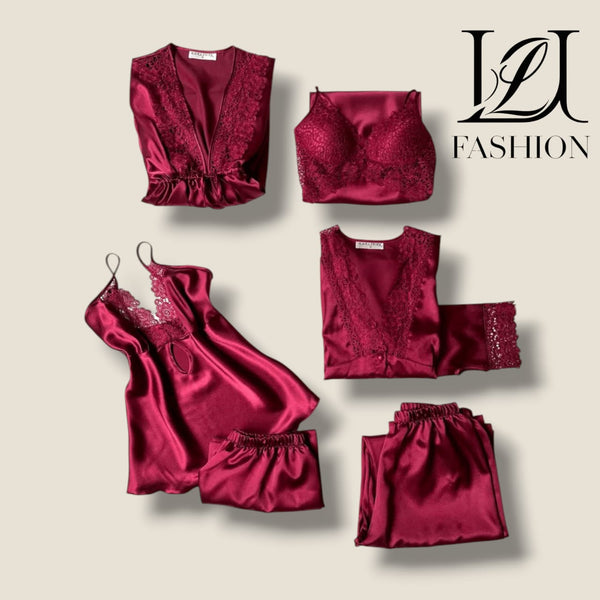 Luxe Nightwear 6 Piece set